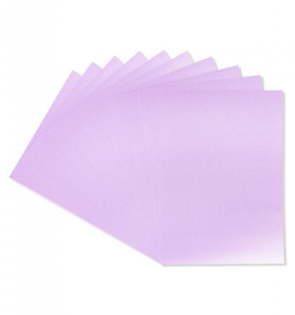 Crafter's Companion Crafters Companion Centura Pearl Single Colour A4 10 Sheet Pack - Lilac