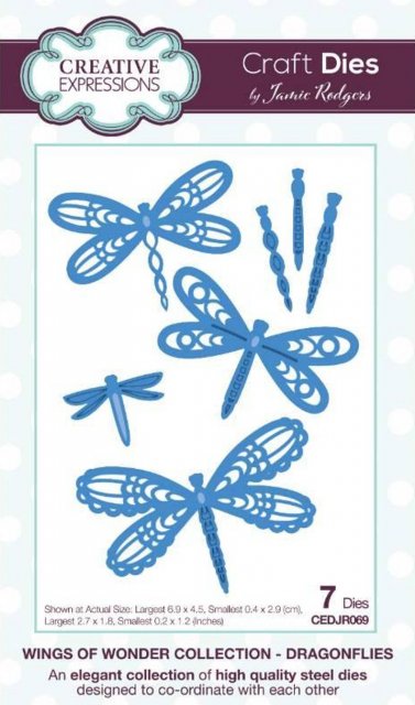 Creative Expressions Creative Expressions Jamie Rodgers Dragonflies Craft Die