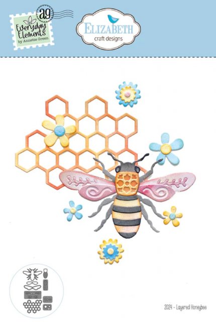 Elizabeth Craft Designs Elizabeth Craft Designs - Layered Honeybee Die 2024