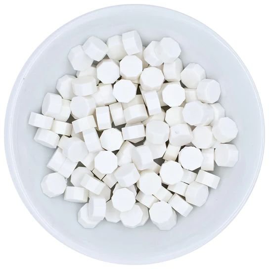 Spellbinders Spellbinders White Wax Beads (100pcs) (WS-032) - £9 off any 4