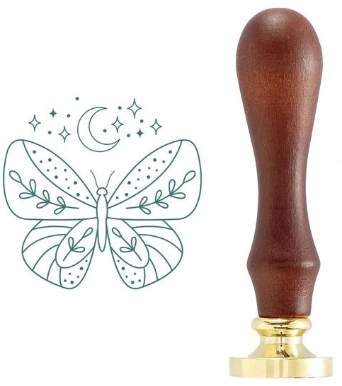 Spellbinders Spellbinders Mystic Butterfly Wax Seal Stamp (WS-012) £9 Off Any 4