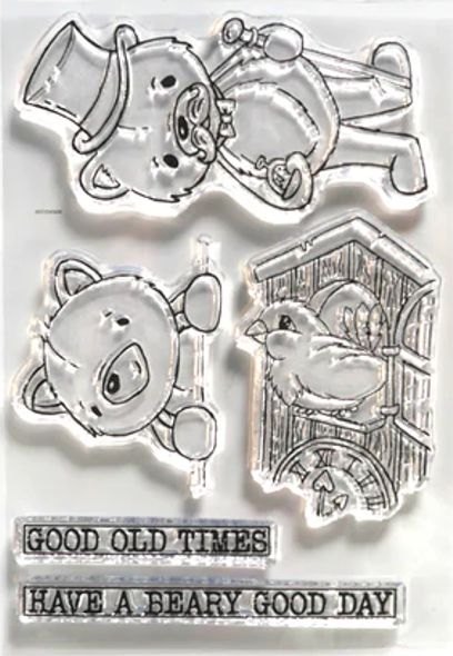 Elizabeth Craft Designs Elizabeth Craft Designs Good Old Times Clear Stamp CS306