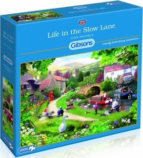 Gibsons Gibsons Life in the Slow Lane 1000 piece Jigsaw Puzzle