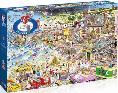 Gibsons Gibsons I Love Summer 1000 Piece Jigsaw Puzzle