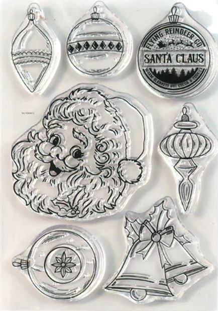 Elizabeth Craft Designs Elizabeth Craft Designs Clear Stamp - Santa Claus CS310