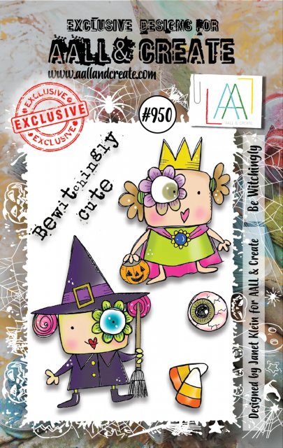 Aall & Create Aall & Create A7 STAMP SET - BE WITCHINGLY #950