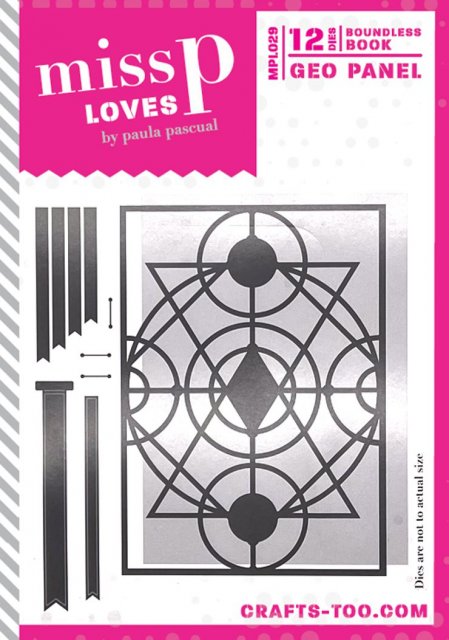Crafts Too Miss P Loves Boundless Book - Geo Panel (12pcs)