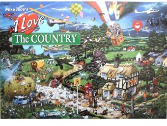 Gibsons Gibsons I Love The Country 1000 piece Jigsaw Puzzle