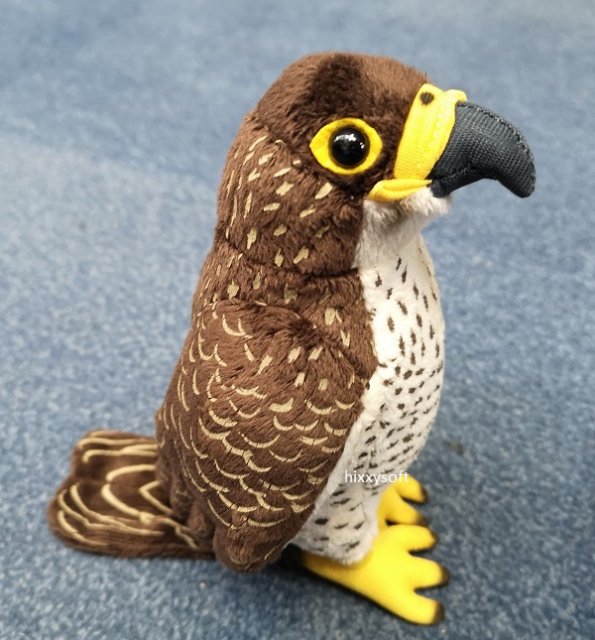 Living Nature Living Nature 19cm Peregrine Falcon Bird of Prey Soft Toy