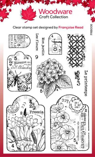 Woodware Woodware Clear Singles Garden Tags 6 in x 8 in Stamp
