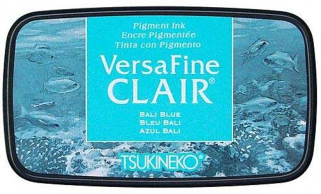 VersaFine Clair Ink Pad - Bali Blue VF-CLA-605 4 For £20