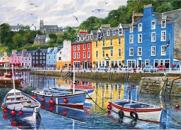 Gibsons Gibsons Tobermory 1000 Piece Scottish Highlands Jigsaw Puzzle