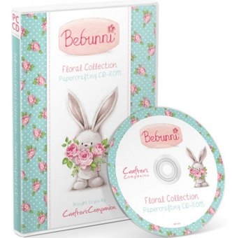 Bebunni Floral Collection Papercrafting CD-Rom