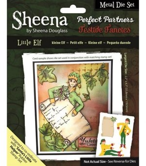 Sheena Douglass Perfect Partners Festive Fancies Little Elf Die