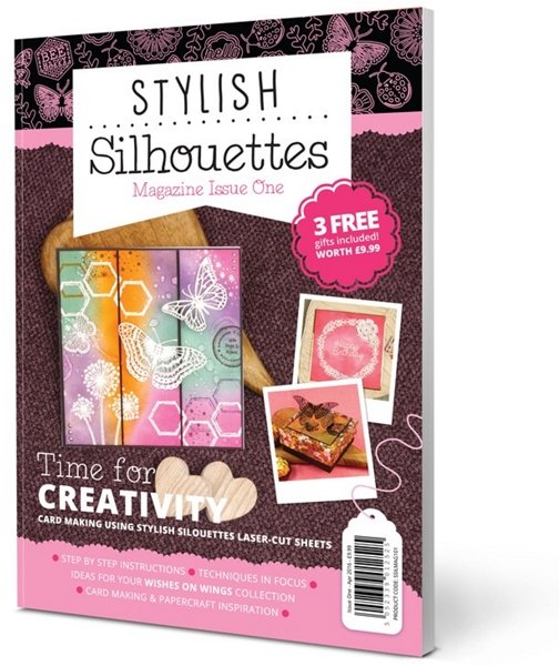 Practical Publishing Hunkydory Stylish Silhouettes - Laser Cut for Crafters Magazine Issue One