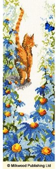 Bothy Threads Bothy Threads Follow Me 2 Cats Counted Cross Stitch Kit
