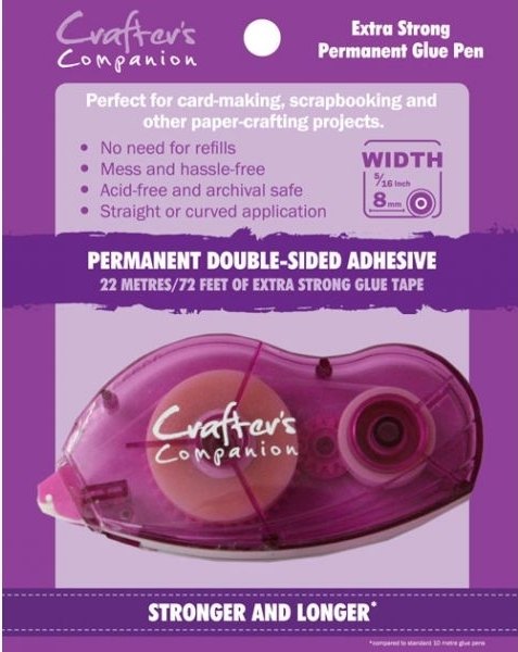 Crafter's Companion Crafters Companion Extra Strong Permanent Double Sided Glue Pen