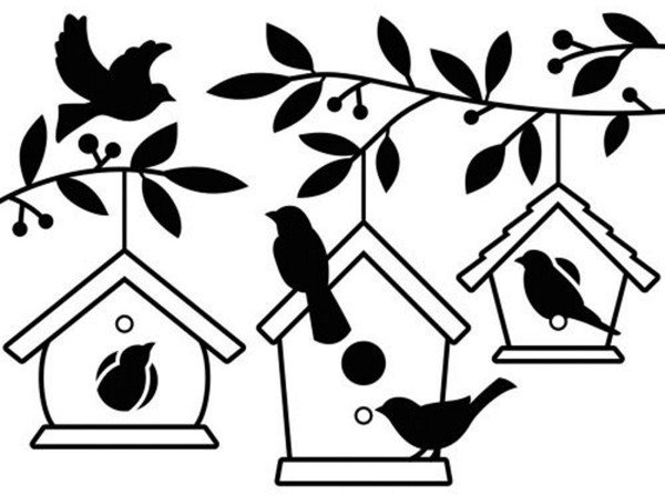 Darice Darice Embossing Folder - Birdhouses In Tree 4.25 x 5.75