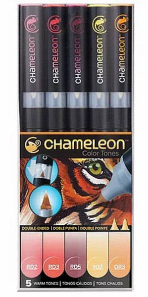 Chameleon Chameleon 5 Pen Warm Tones Set - Was £19.99