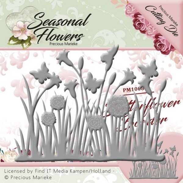 Precious Marieke Precious Marieke - Seasonal Flowers - Butterflies Flower Grass