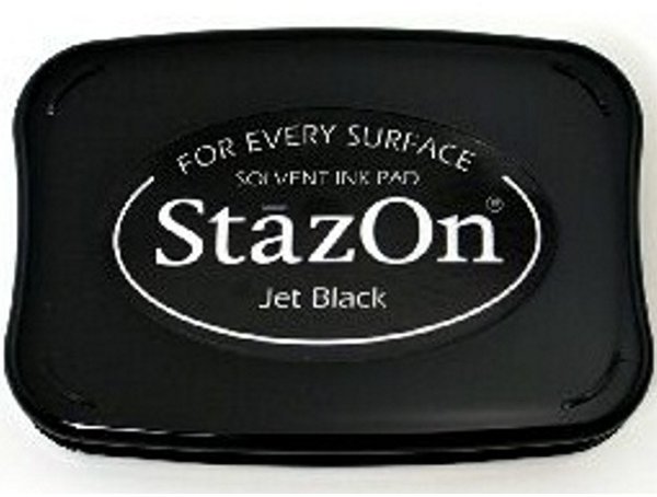 Tsukineko Tsukineko Jet Black StazOn Ink Pad - £3.96 off any 4 Stazon/Versa Clair