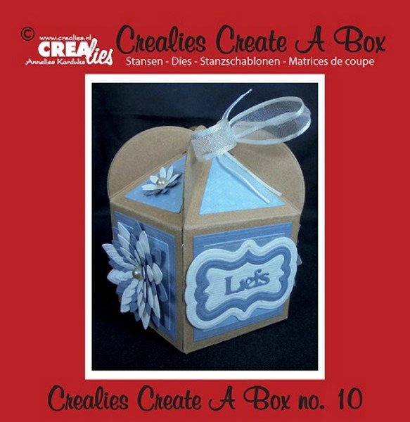 Crealies Crealies Create A Box 10 Die Set Fantasy Box CCAB10