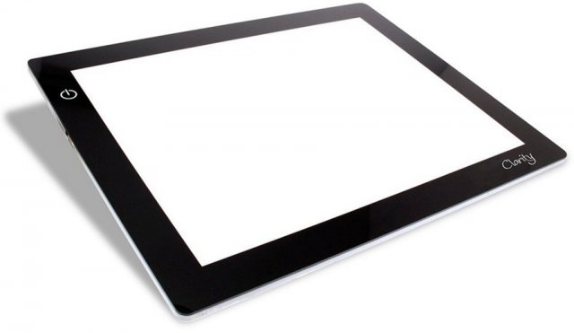 Clarity Claritystamp A4 Lightwave - LED Light Panel with Free A4 Perforating Mat
