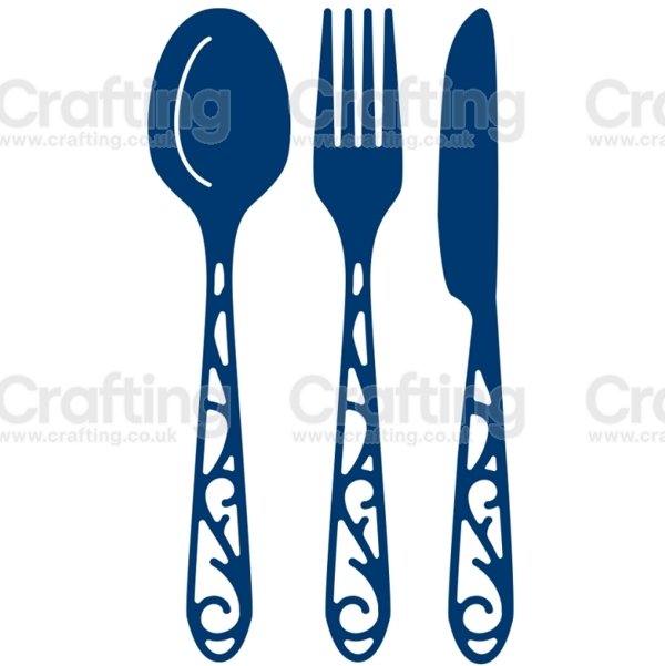 Tattered Lace Tattered Lace Knife, Fork & Spoon D1205