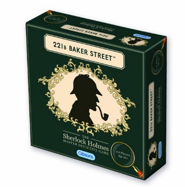 Gibsons Gibsons 221b Baker Street The Sherlock Holmes Master Detective Board Game