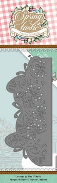 Yvonne Creations Yvonne Creations - Spring-tastic - Butterfly Border Die