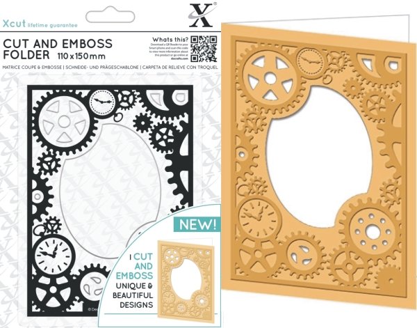 DoCrafts DoCrafts Xcut Cut and Emboss Steampunk Cogs