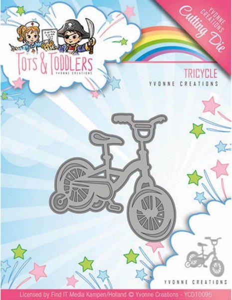 Yvonne Creations Yvonne Creations - Tots and Toddlers - Tricycle Die
