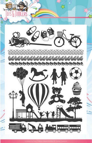 Yvonne Creations Yvonne Creations - Tots and Toddlers - Clear Stamp