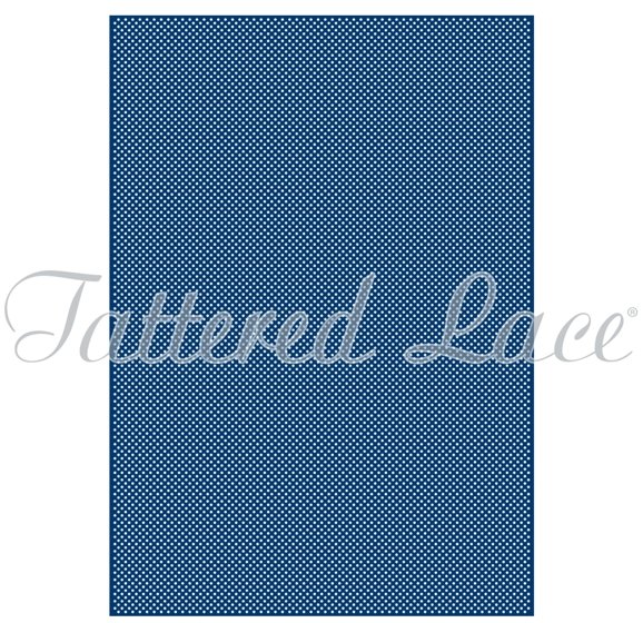 Tattered Lace Tattered Lace Whitework Dotty Background Grid TLD0118