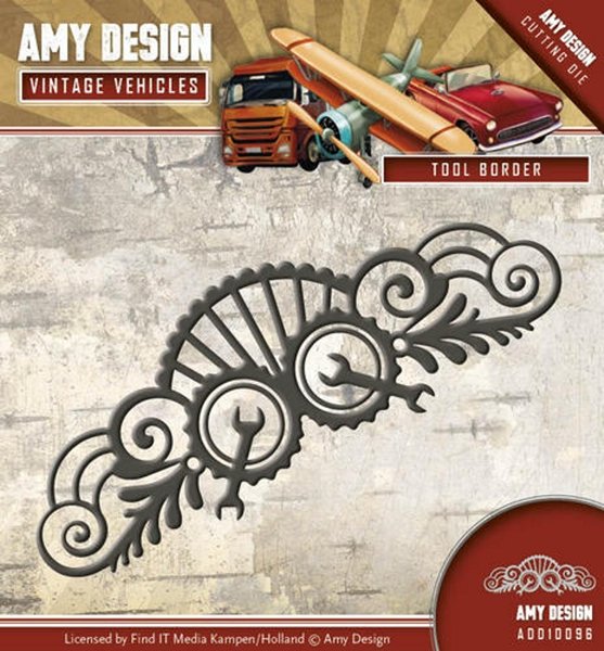 Amy Design Amy Design - Vintage Vehicles - Tool Border Die