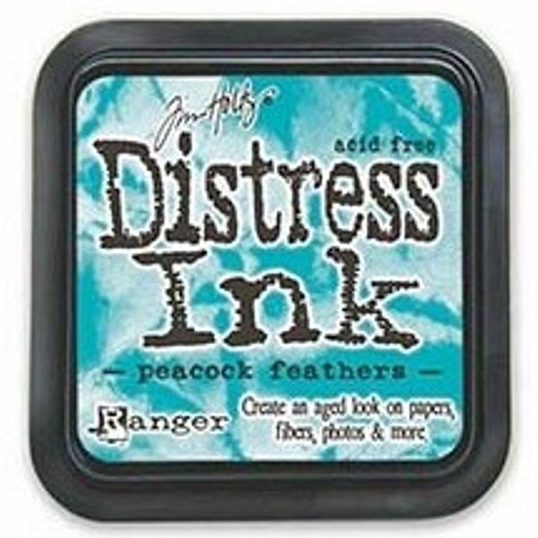 Ranger Tim Holtz Distress Ink Pad - Peacock Feathers - 4 For £20.99