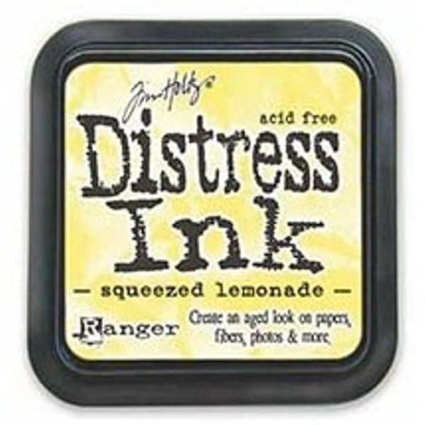 Ranger Tim Holtz Distress Ink Pad - Squeezed Lemonade - 4 For £20.99