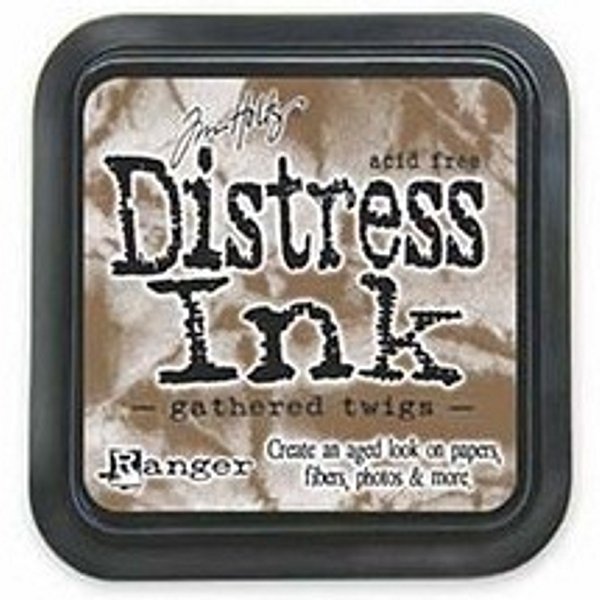 Ranger Tim Holtz Distress Ink Pad - Gathered Twigs - 4 For £20.99