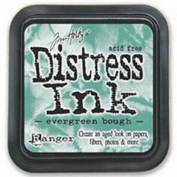Ranger Tim Holtz Distress Ink Pad - Evergreen Bough - 4 For £20.99