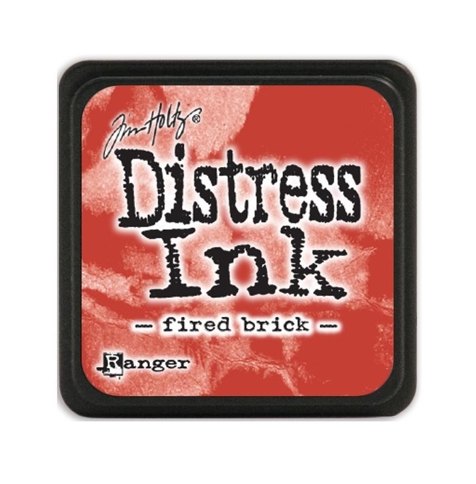 Ranger Tim Holtz Distress Mini Ink Pad - Fired Brick - 4 For £11.49