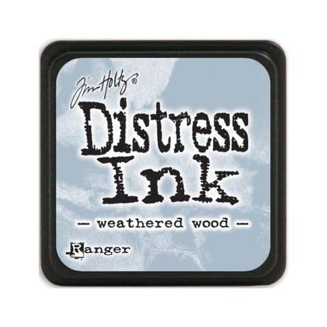 Ranger Tim Holtz Distress Mini Ink Pad - Weathered Wood - 4 For £11.49