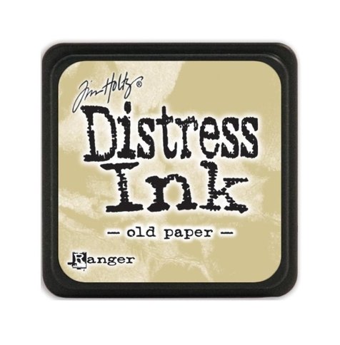 Ranger Tim Holtz Distress Mini Ink Pad - Old Paper - 4 For £11.49