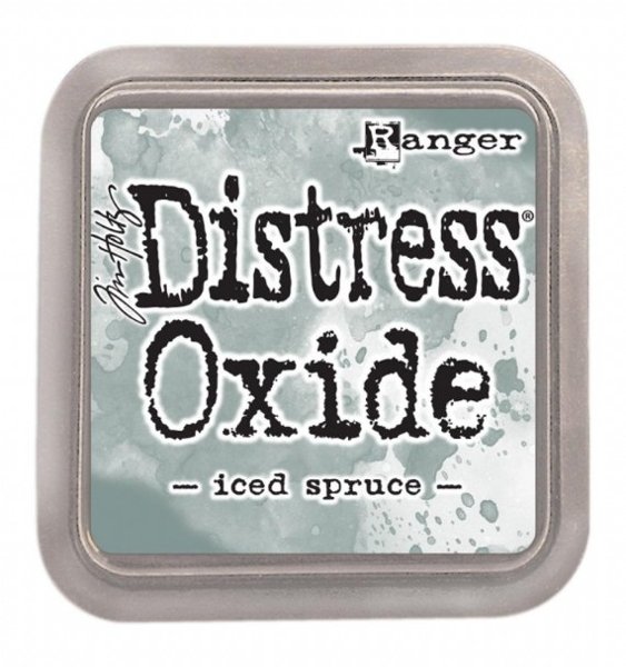Ranger Tim Holtz Distress Oxide Ink Pad - Iced Spruce - 4 For £24