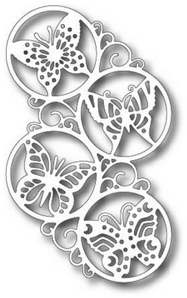 Tutti Design Tutti Designs - Swirly Butterfly Circles Die