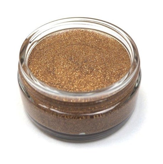 Creative Expressions Cosmic Shimmer Glitter Kiss Sahara Gold - 4 For £22.99