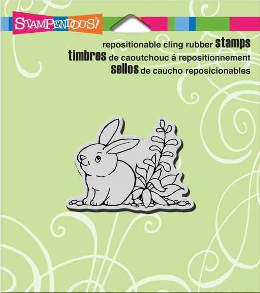 Stampendous Stampendous Rubber Stamp Cling - Garden Hare