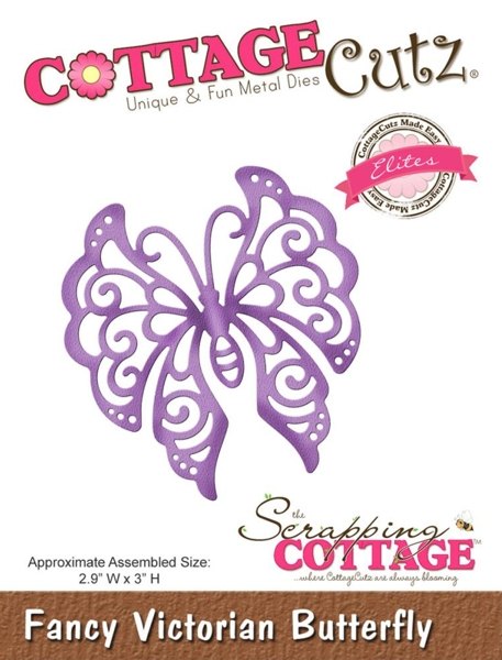 Cottage Cutz CottageCutz Die - Fancy Victorian Butterfly