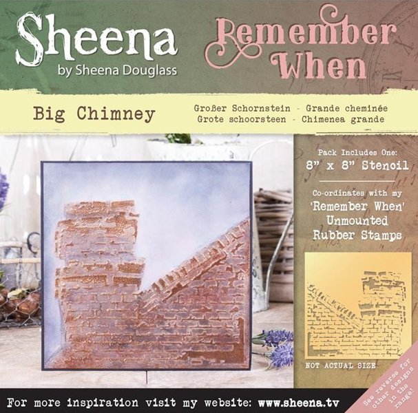 Sheena 'Remember When' Stencils - Big Chimney