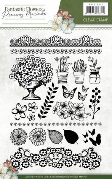 Precious Marieke Precious Marieke - Fantastic Flowers Stamp