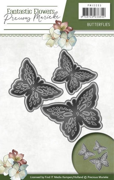 Precious Marieke Precious Marieke - Fantastic Flowers - Butterflies Die